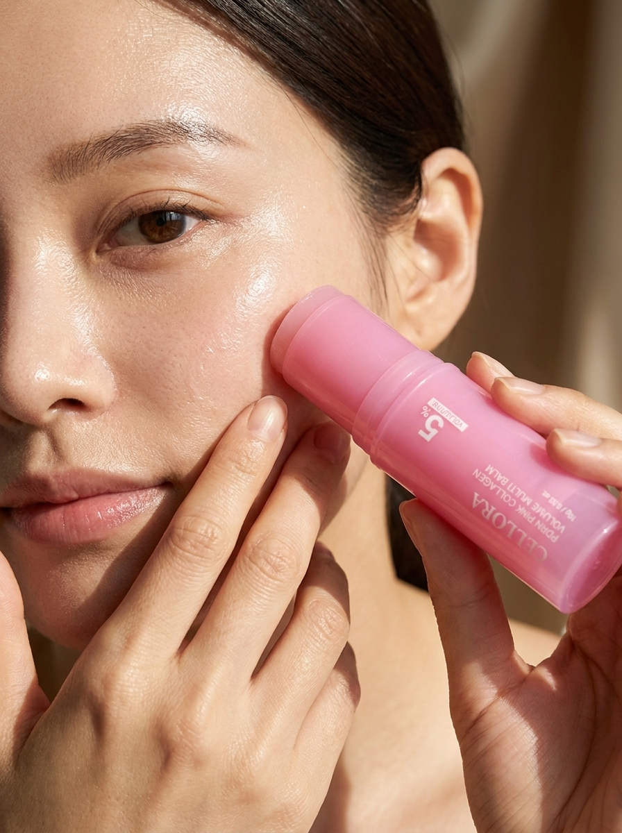 Cellora Firn Pink Collagen Multi-Balm | 60-Second Glow