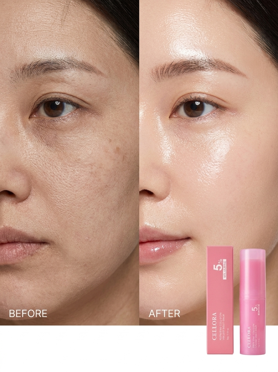 Cellora Firn Pink Collagen Multi-Balm | 60-Second Glow